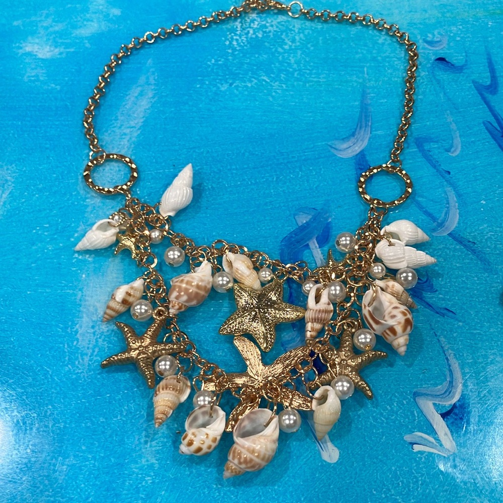 Seashell necklace